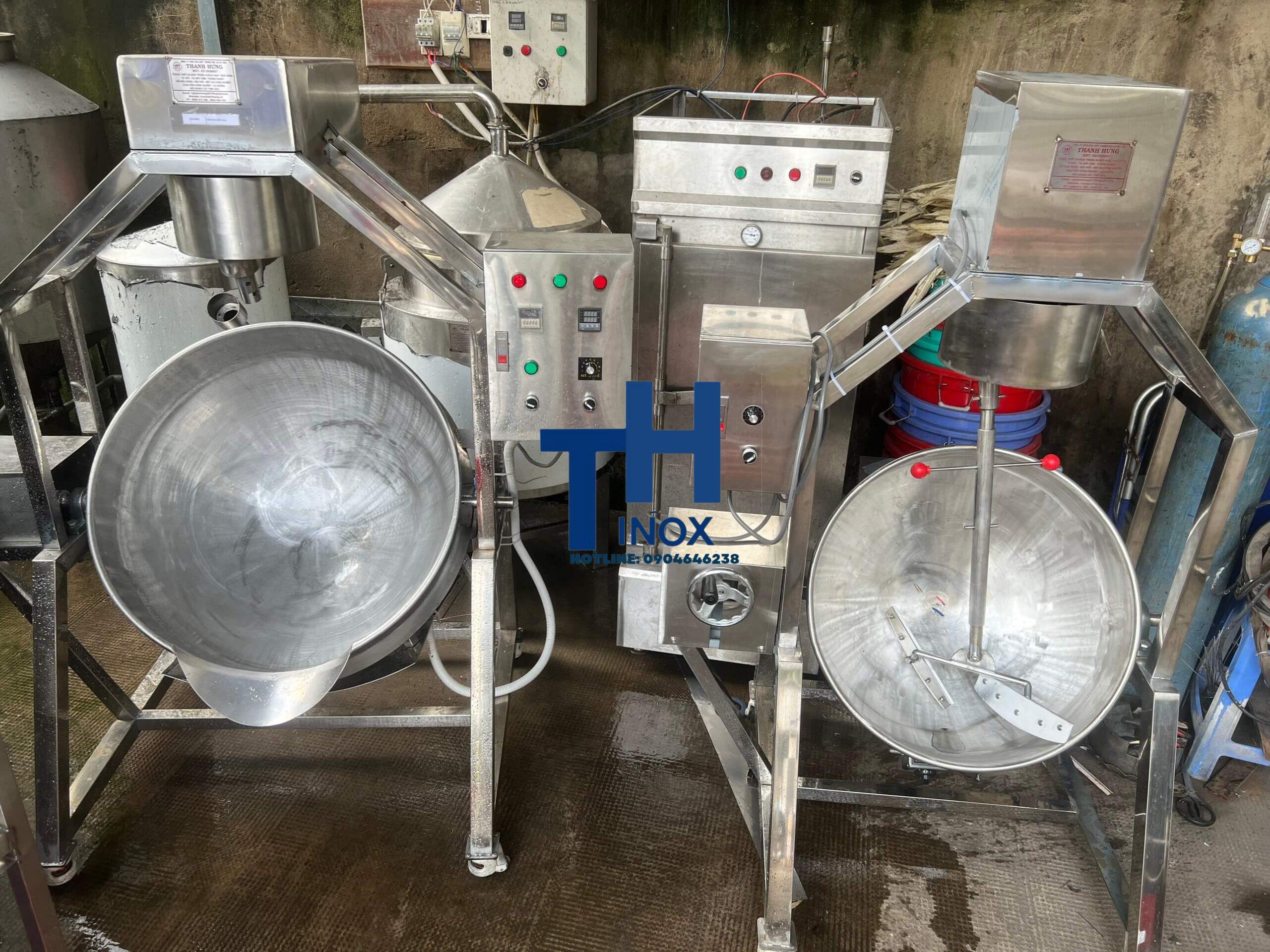 Chảo xào nhân điện, gas