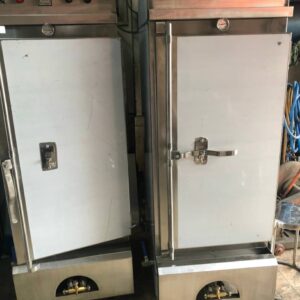 Tủ nấu cơm 30 kg/mẻ điện và gas inox 304 giá rẻ