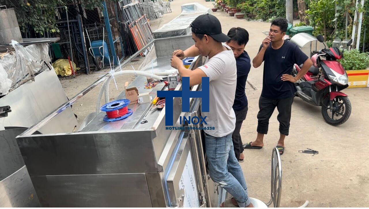 tủ nấu cơm 200 kg/mẻ